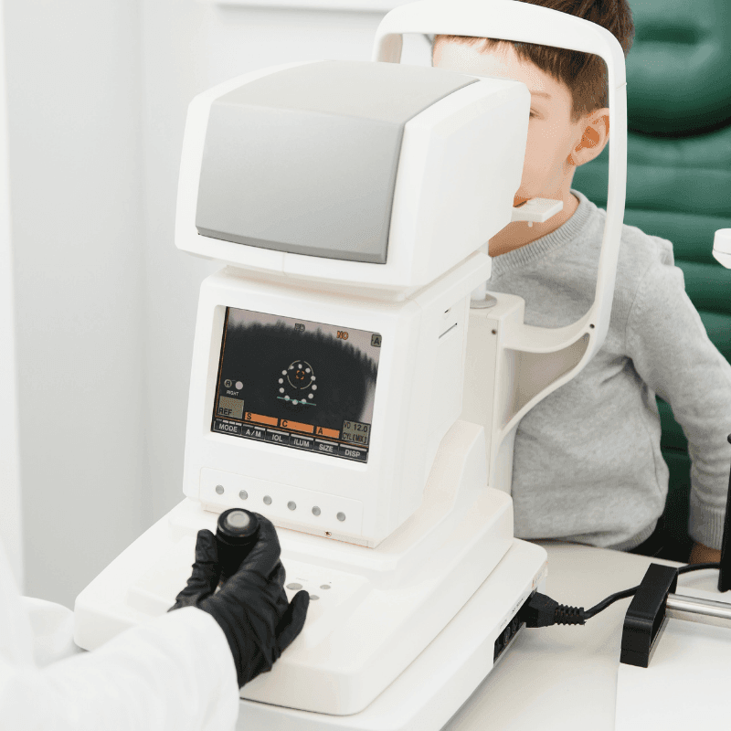 ตรวจตาเด็ก ที่ The Optikids